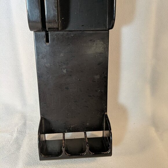 Vintage Cutco Knife Holder Wall Mount Tray Drawer 4 Slot Brown USA Made - Picture 3 of 10